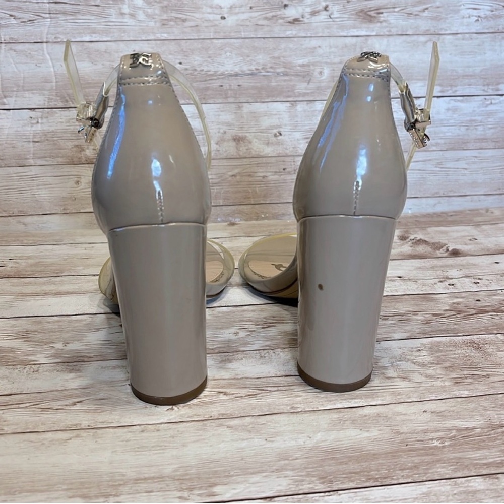 Sam Edelman Yuro Clear Nude Heels - Picture 5 of 13